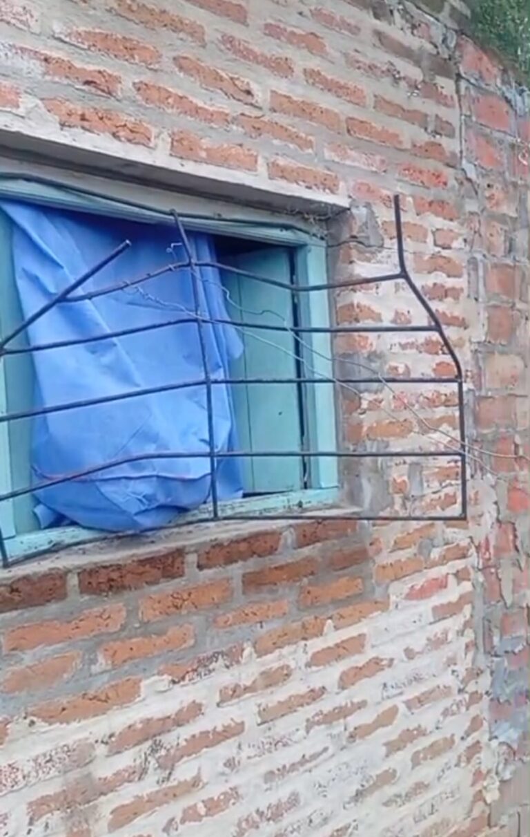 INSEGURIDAD EN COLONIA ELISA: ROBARON UNA GARRAFA TRAS FORZAR UNA VENTANA
