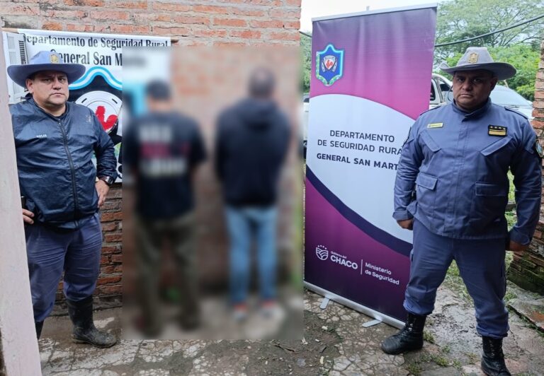 OPERATIVO POR ABIGEATO EN SAN MARTÍN: DOS DETENIDOS Y ARMAS SECUESTRADAS