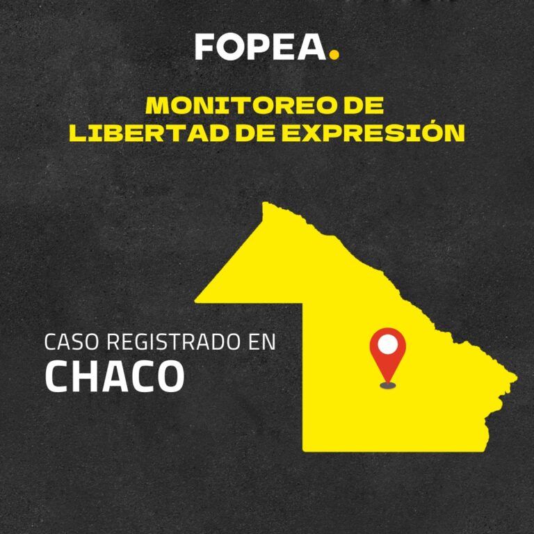 FOPEA REPUDIÓ LA DETENCIÓN DEL PERIODISTA FERNANDO OJEDA Y APUNTÓ CONTRA EL GOBIERNO DE ZDERO