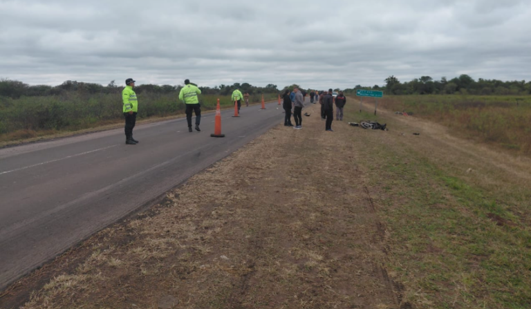 Tragedia en Colonia Aborigen: un trabajador murió tras un violento choque sobre la Ruta Provincial 4