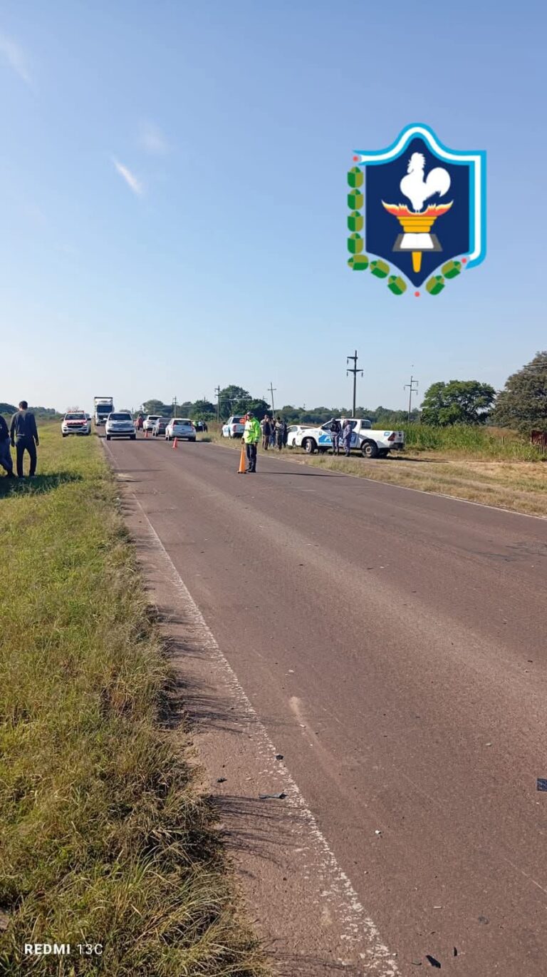 TRAGEDIA EN RUTA 16: MURIÓ UN POLICÍA EN UN VIOLENTO SINIESTRO VIAL EN MACHAGAI