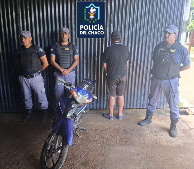 Capitán Solari: recuperan moto robada y detienen a sospechoso