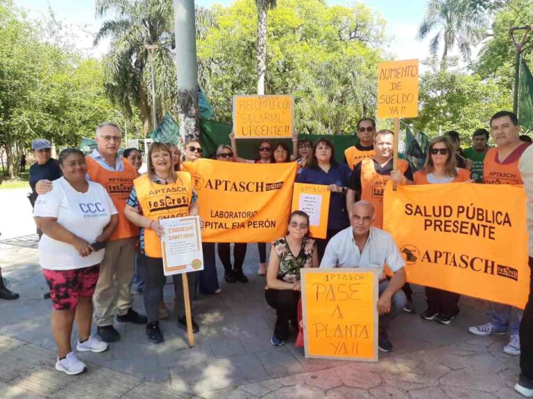 Trabajadores de Salud llevaron al Gobierno chaqueño a la Justicia por falta de negociación salarial