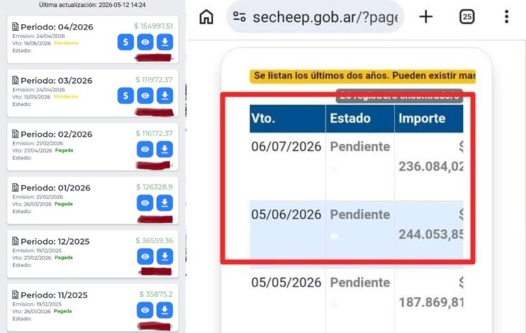 EL TARIFAZO DE ZDERO GOLPEA MÁS FUERTE DE LO ANUNCIADO Y AHOGA A LAS FAMILIAS CHAQUEÑAS
