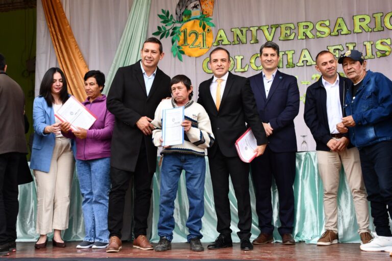 ALFREDO CABALLERO ACOMPAÑÓ LOS FESTEJOS POR EL 121° ANIVERSARIO DE COLONIA ELISA