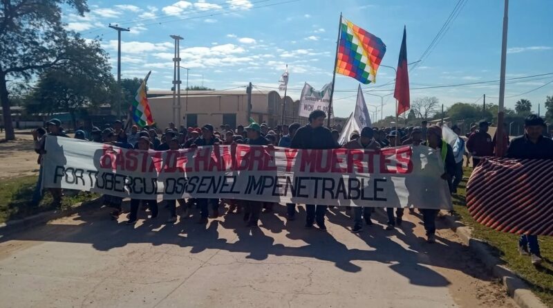 CRISIS HUMANITARIA EN EL IMPENETRABLE: COMUNIDADES WICHÍ ACAMPAN Y DENUNCIAN HAMBRE, TUBERCULOSIS Y FALTA DE AGUA