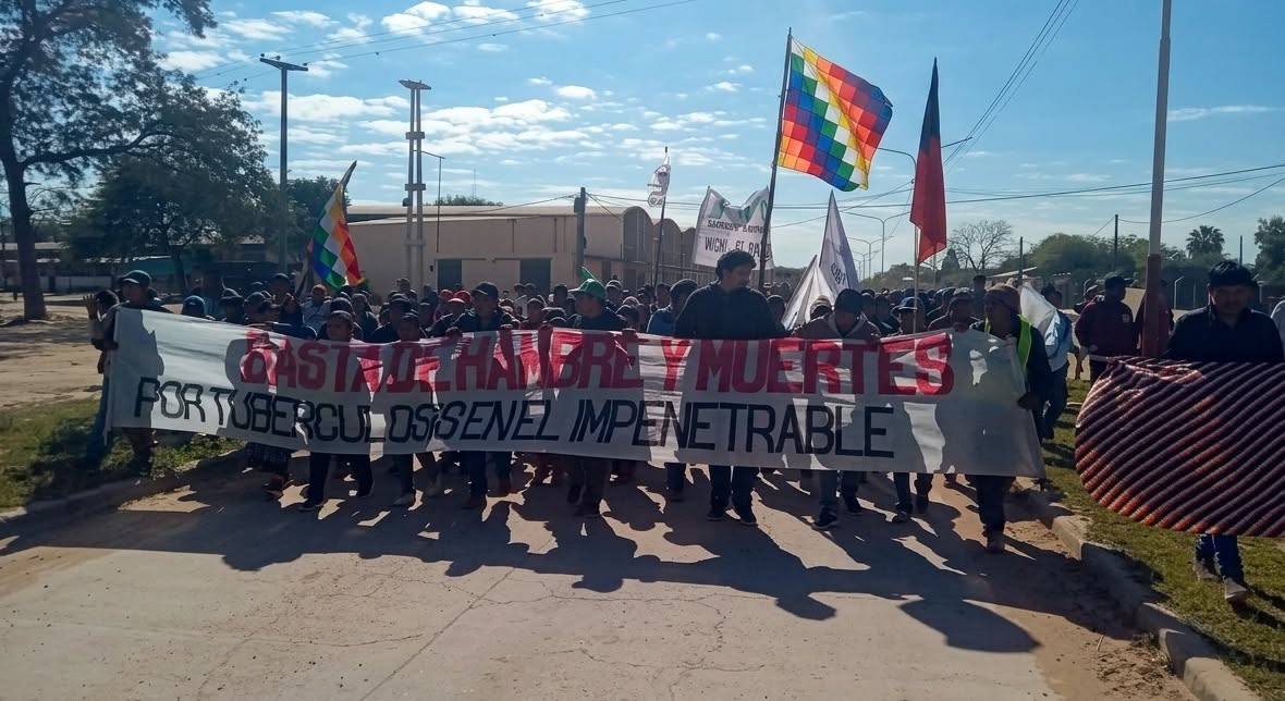 CRISIS HUMANITARIA EN EL IMPENETRABLE: COMUNIDADES WICHÍ ACAMPAN Y DENUNCIAN HAMBRE, TUBERCULOSIS Y FALTA DE AGUA