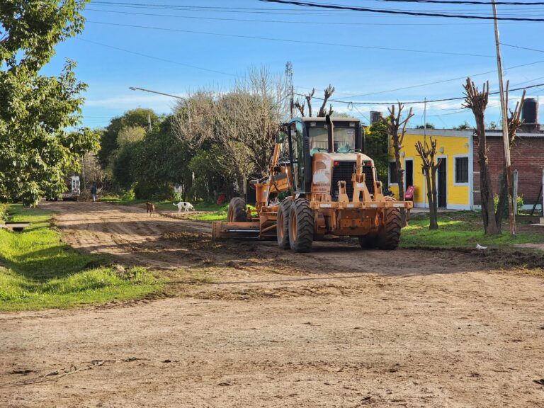 Colonia Elisa: el Municipio intensifica los trabajos de limpieza y mantenimiento en los barrios
