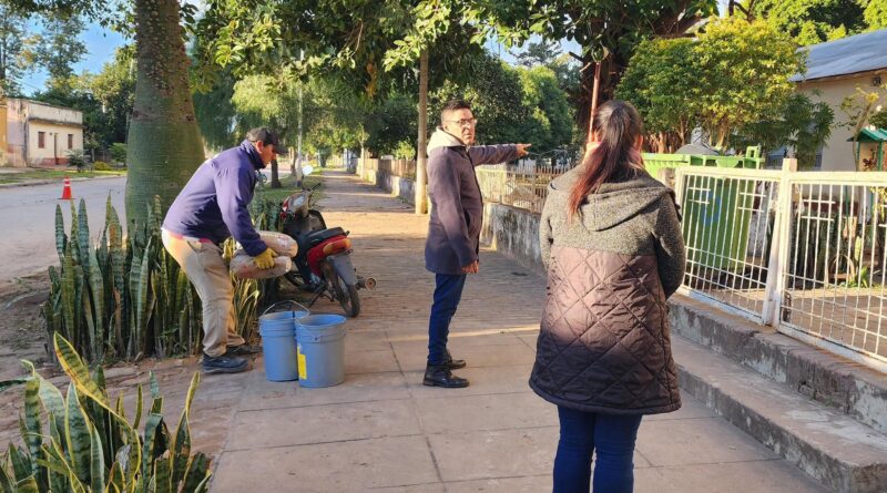Colonia Elisa: el Municipio inició obras de puesta en valor en la Escuela N.º 114