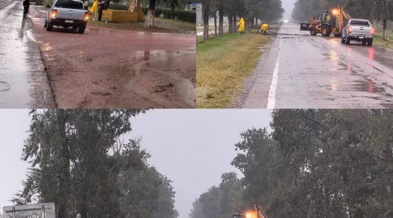 UNA COLA DE TORNADO ARRASÓ PARTE DE SANTA SYLVINA Y PROVOCÓ IMPORTANTES DESTROZOS
