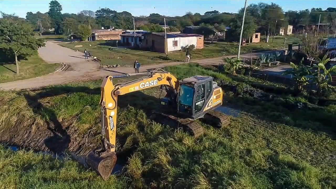 Colonia Elisa intensifica la limpieza de canales ante la posible llegada del fenómeno El Niño
