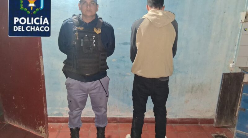 CAPITÁN SOLARI: DETUVIERON A UN HOMBRE ACUSADO DE HERIR A OTRO CON UN ARMA BLANCA