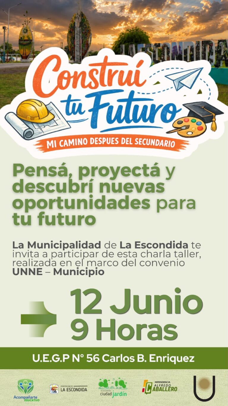 LA ESCONDIDA IMPULSA UNA CHARLA PARA AYUDAR A LOS JÓVENES A PLANIFICAR SU FUTURO TRAS EL SECUNDARIO