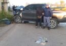 Tras una persecución por Ruta 11, detuvieron a un hombre que conducía una camioneta con pedido de secuestro