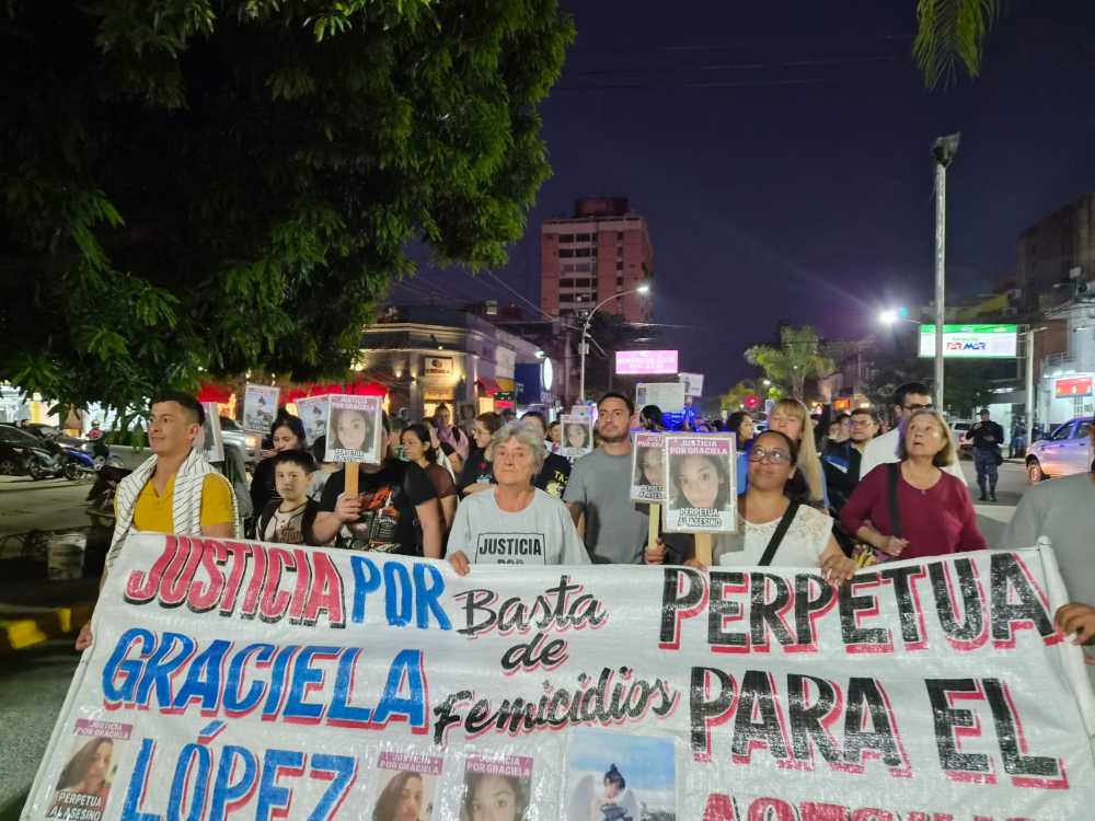 A UN MES DEL FEMICIDIO DE GRACIELA LÓPEZ, EXIGEN PRISIÓN PERPETUA PARA EL POLICÍA LUCIANO ETUDIÉ