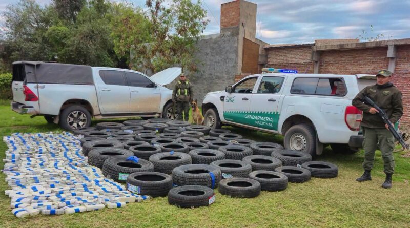 General San Martín: Gendarmería secuestró mercadería extranjera valuada en más de $13 millones