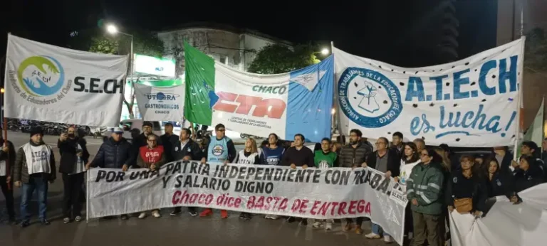 Paro docente en Chaco: el regreso a clases comenzará con una huelga y movilizaciones en toda la provincia