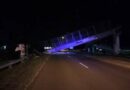 Tragedia en Puerto Tirol: un camionero murió tras derrumbar un puente sobre la Ruta Nicolás Avellaneda