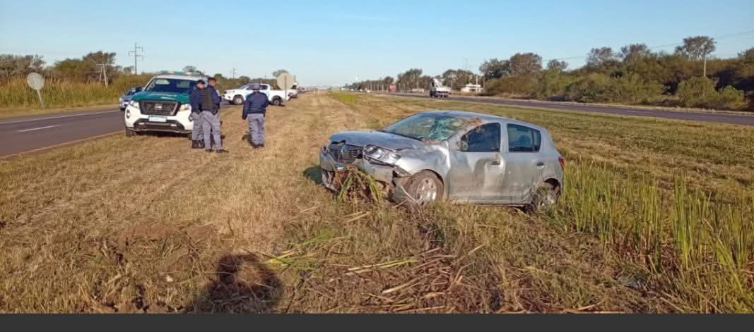 Colonia Popular: una mujer de Colonia Elisa fue derivada al Hospital Perrando tras despistar en la Ruta 16