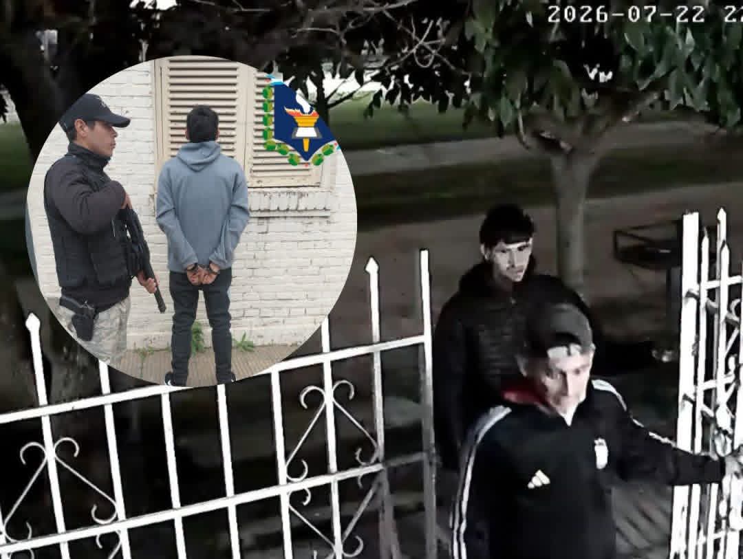 Sáenz Peña: detuvieron a un joven cuando intentaba viajar a Buenos Aires tras ser identificado por cámaras de seguridad