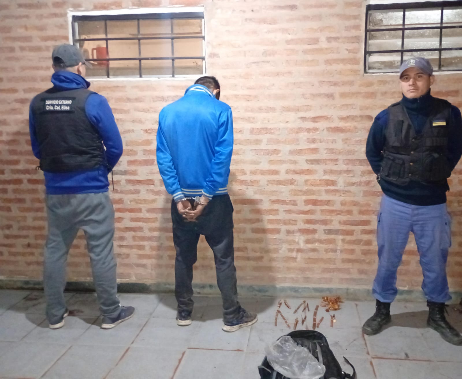 Colonia Elisa: detuvieron al presunto autor del robo de caños de cobre en la Escuela N° 114