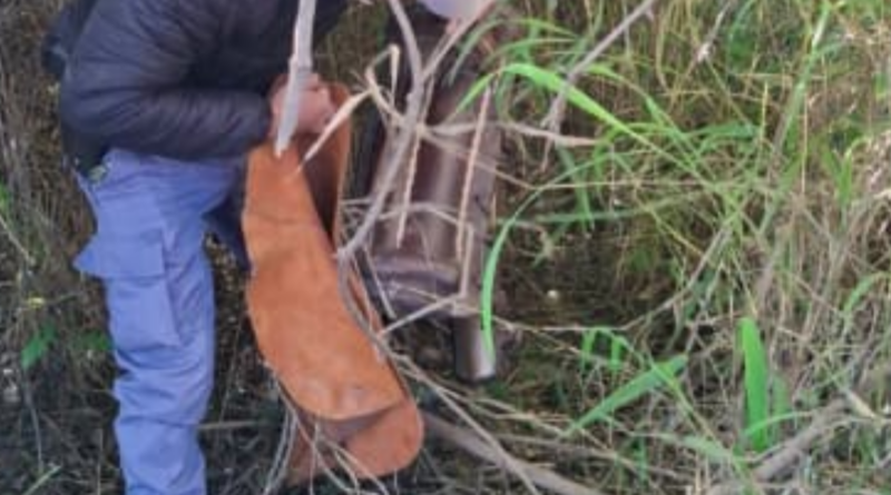 Colonia Elisa: recuperaron herramientas robadas horas después de un robo en Ingeniero Barbet