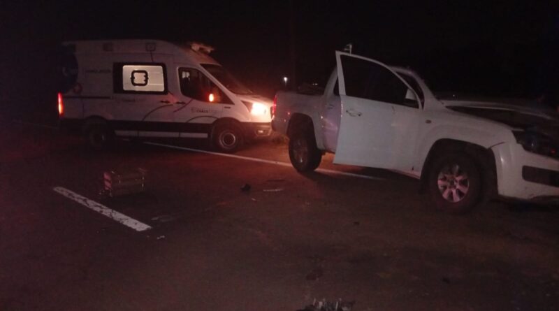 Tragedia en Ruta 16: un hombre murió tras un violento choque entre una camioneta y un camión en Avia Terai