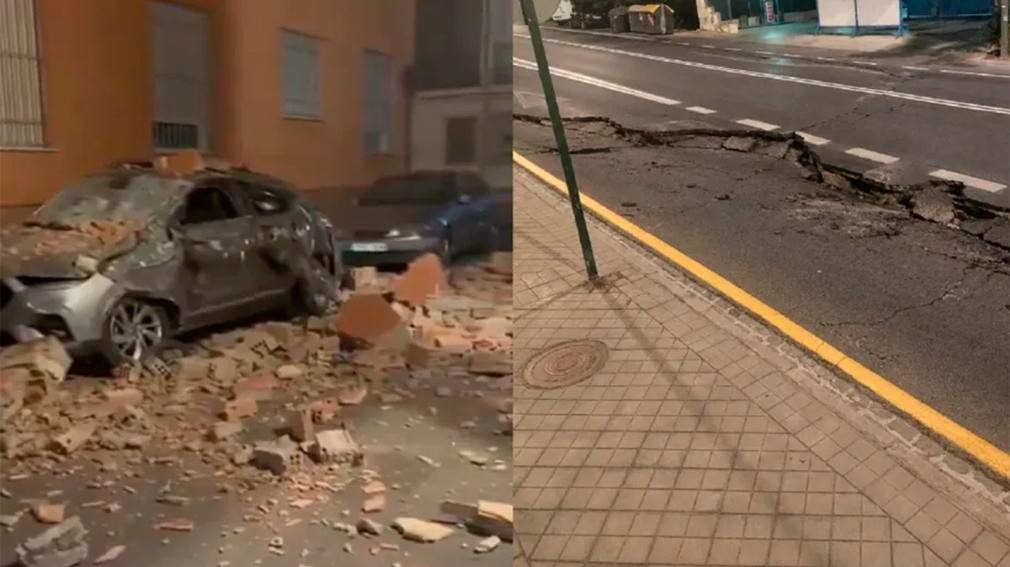 Fuerte terremoto sacudió el sur de España: hubo evacuaciones y daños en edificios de Granada