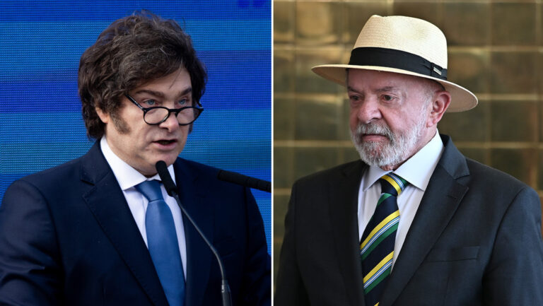 Milei volvió a tensar la relación con Brasil al compartir fuertes mensajes contra Lula
