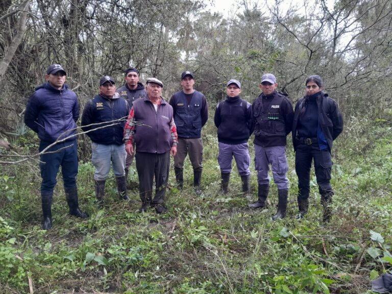 Final feliz en Ciervo Petiso: encontraron sano y salvo a un trabajador perdido durante horas en el monte