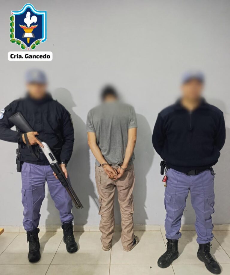Violencia de género en Gancedo: denunció que su pareja la golpeó durante una discusión y el hombre quedó detenido