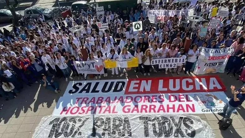 Trabajadores del Garrahan anunciaron un paro de 48 horas y una movilización: cuáles son los reclamos