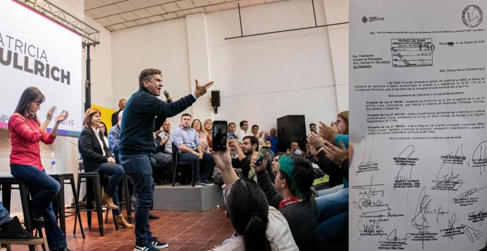 Zdero vuelve a impulsar la suspensión de las PASO y el archivo reabre el debate sobre su postura cuando era oposición