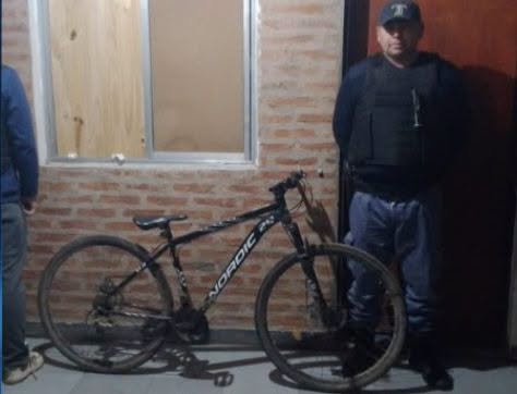 Colonia Elisa: recuperaron una bicicleta robada en el barrio Matadero y buscan al autor