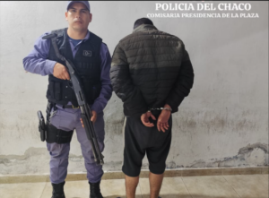 Presidencia de la Plaza: Denunció a su hijo por amenazas, intento de agresión y destrozos dentro de su vivienda, terminó detenido