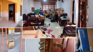 COLONIA ELISA: DESVALIJARON UNA VIVIENDA RECIENTEMENTE ADQUIRIDA POR UNA FAMILIA QUE RESIDE EN BUENOS AIRES
