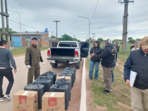 Corzuela: secuestraron 650 brezas de cigarrillos y más de $5,5 millones tras un operativo sobre Ruta 89