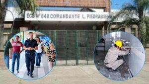 Puerto Vilelas: alumnos de la Escuela 848 siguen con clases a distancia por falta de agua y crece el reclamo por problemas edilicios