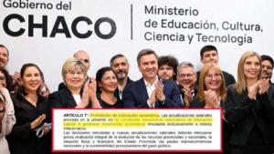 Docentes en alerta: Zdero avanza contra la cláusula gatillo que defendió y prometió mantener