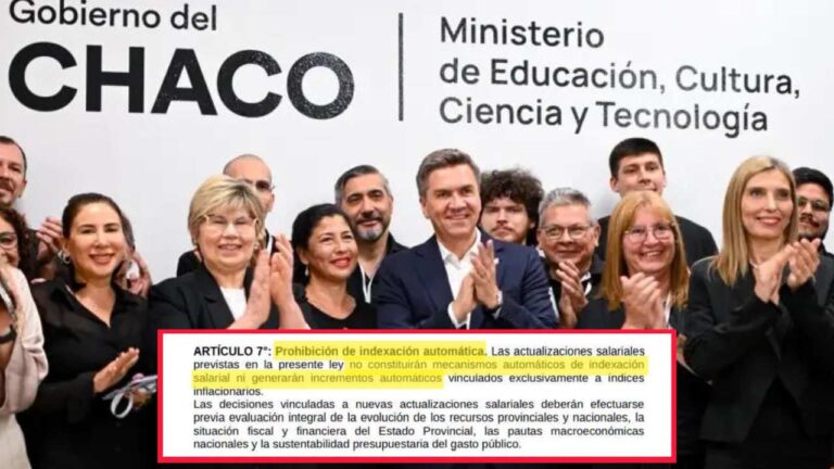 Docentes en alerta: Zdero avanza contra la cláusula gatillo que defendió y prometió mantener