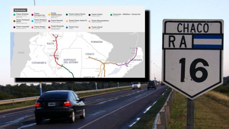 Rutas 11 y 16 en Chaco: Nación entrega la gestión a privados por 20 años bajo un régimen de peaje